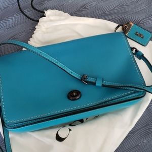 Coach Purse - beautiful blue